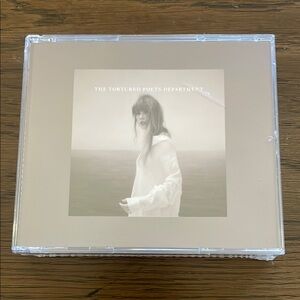 NWT THE ALBATROSS The Tortured Poets Department Collector CD (cracked case)